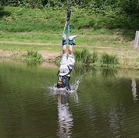 Saut élastique .